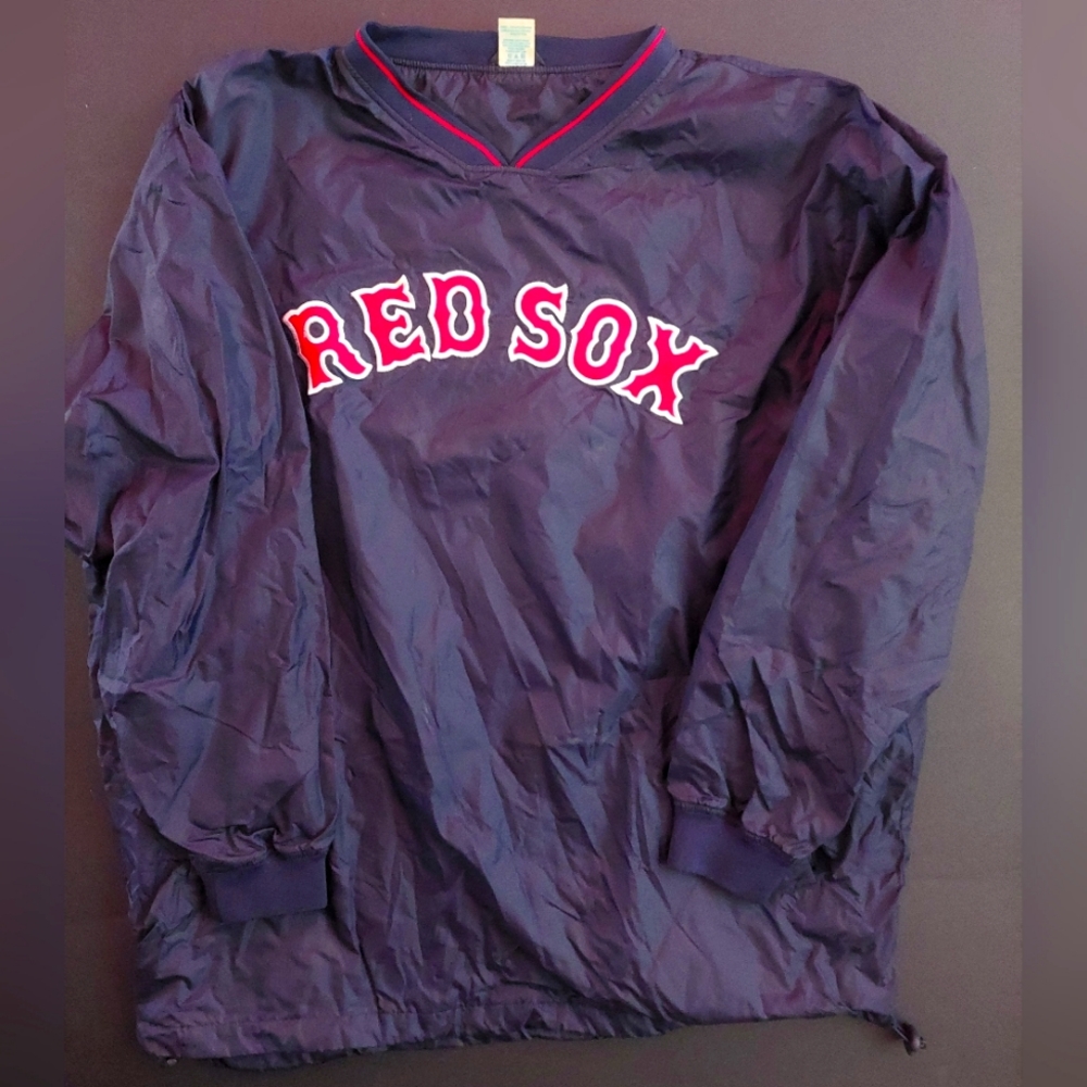 Red Sox Russell Athletic XXL Windbreaker V Neck L/S